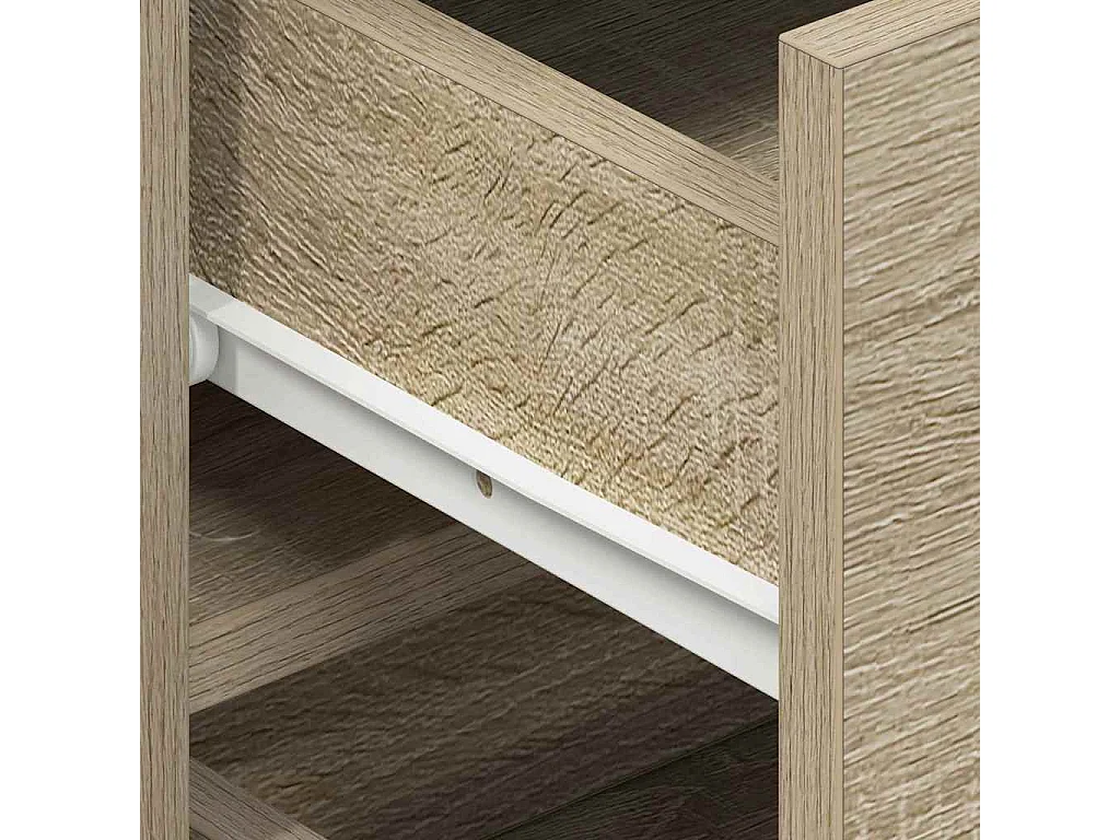 Dressoir met lade Sonoma eiken 120 x 36 x 69 cm Bewerkt hout