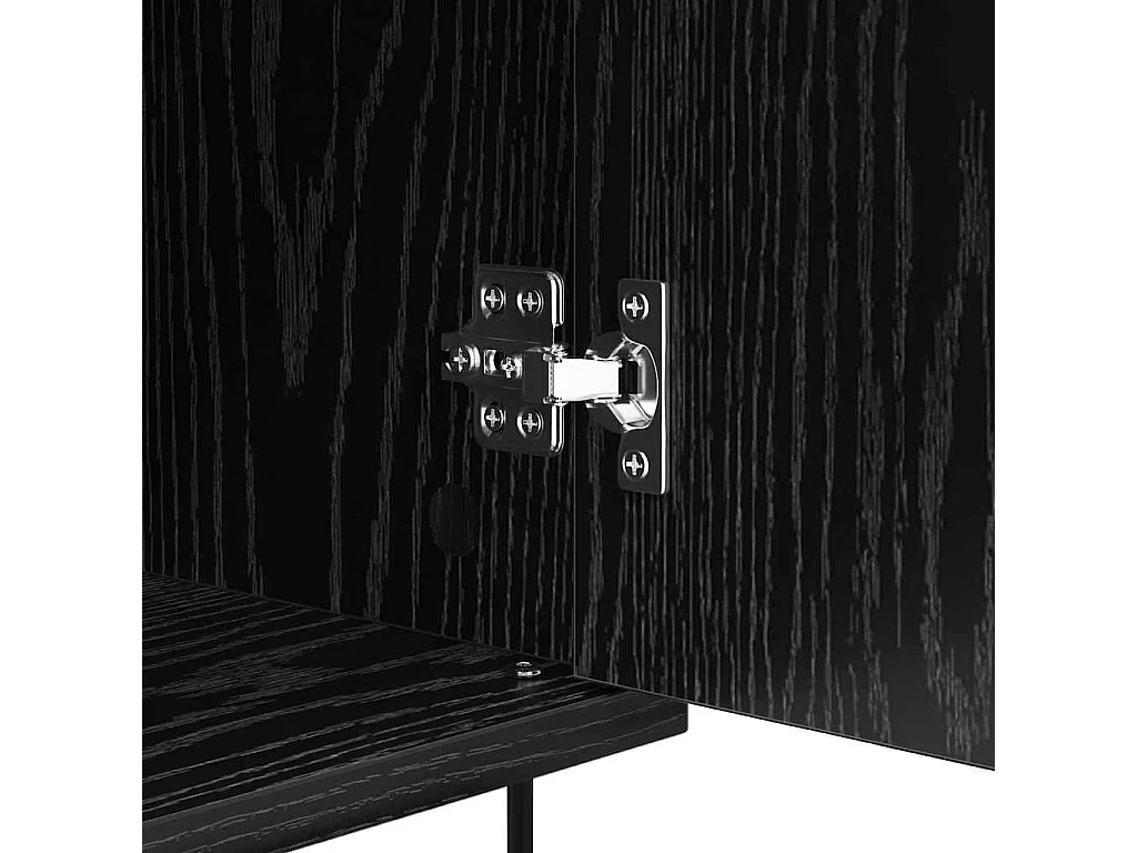 Buffet avec tiroir Chêne noir 35 x 40 x 70 cm Bois d'ingénierie