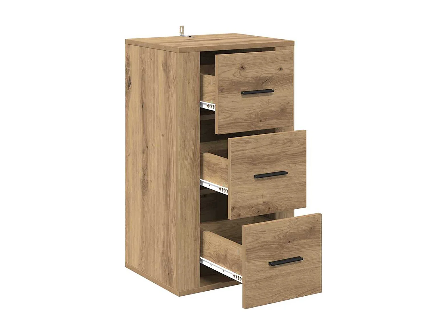 Buffet chêne artisanal 40 x 33 x 70 cm Bois d'ingénierie