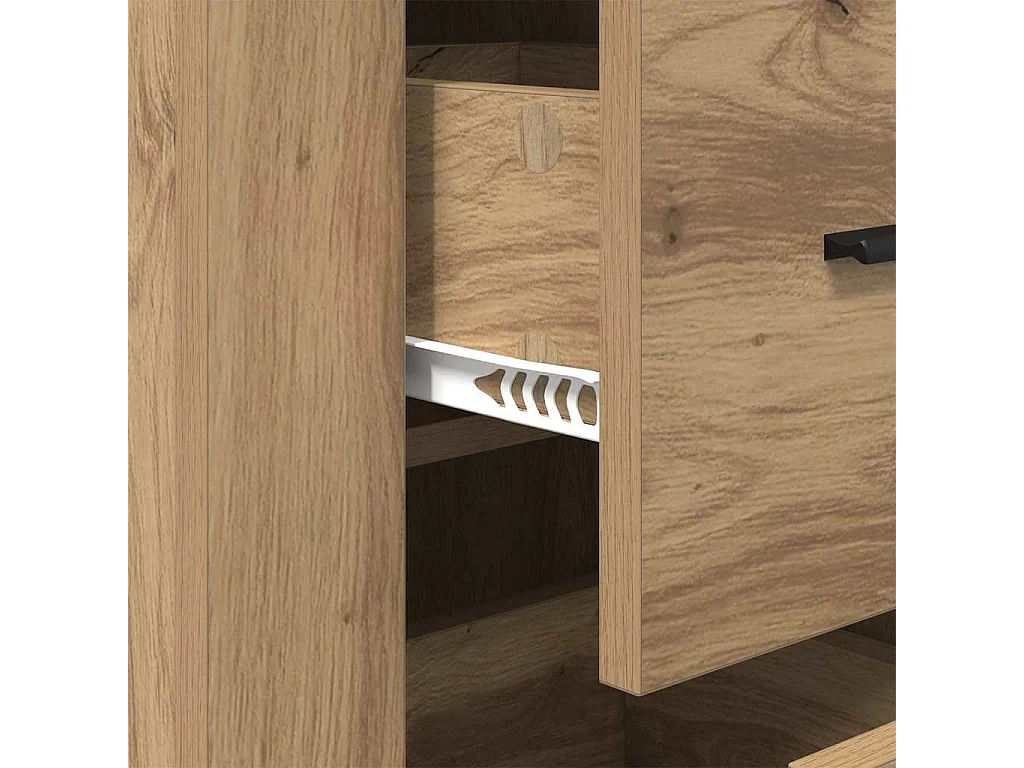 Buffet chêne artisanal 40 x 33 x 70 cm Bois d'ingénierie