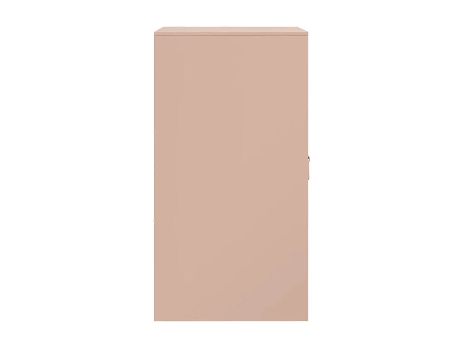 Buffet rose 34,5x39x73 cm acier