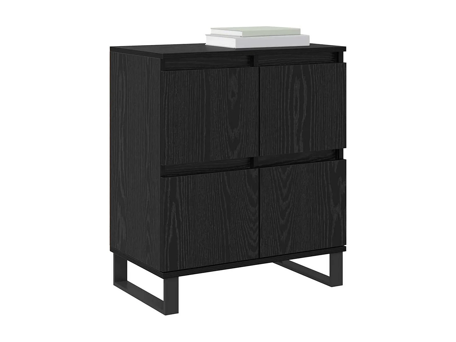 Buffets 3 pièces Chêne noir 180 x 35 x 70 cm Bois d'ingénierie