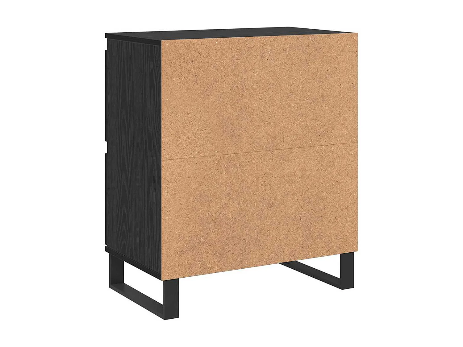 Buffets 3 pièces Chêne noir 180 x 35 x 70 cm Bois d'ingénierie