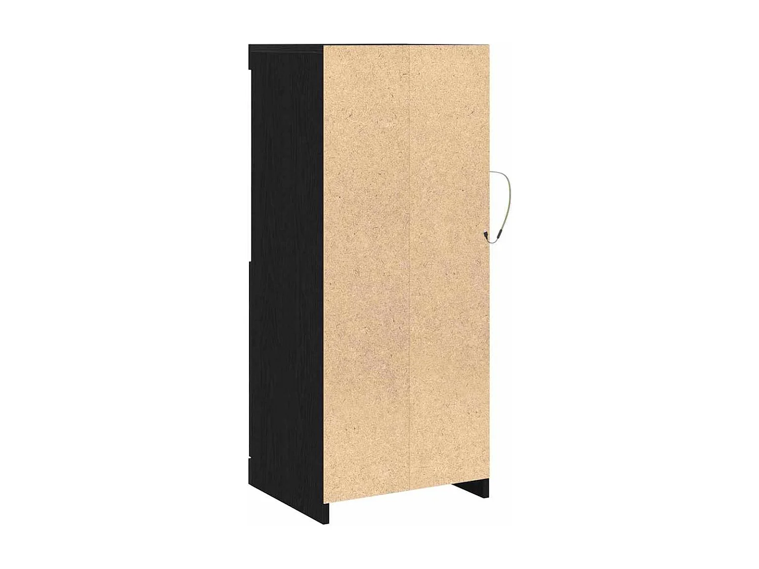 Buffet Noir 41 x 37 x 100 cm Bois d'ingénierie