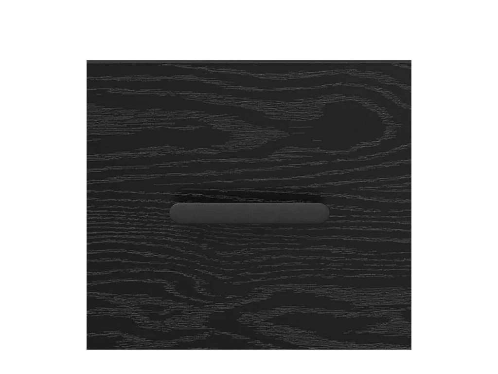 Buffet Chêne noir 34 x 34,5 x 90 cm Bois d'ingénierie