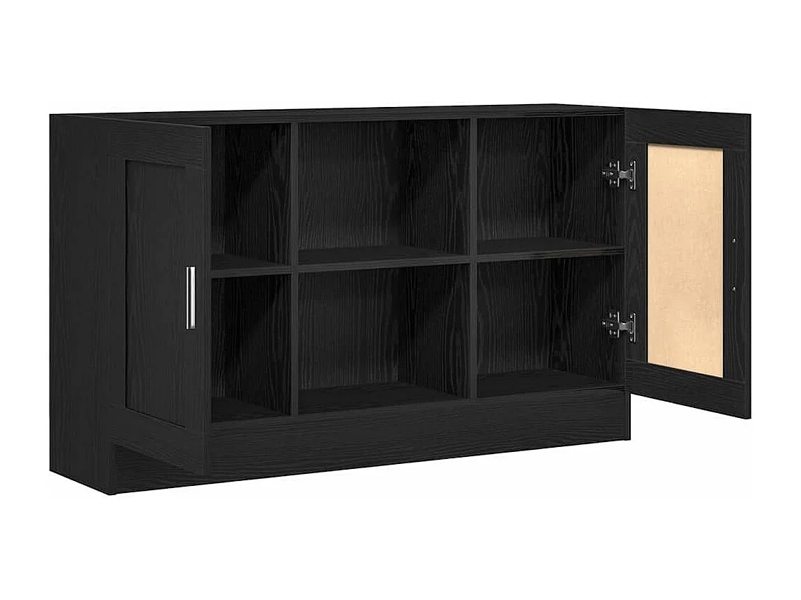 Buffet Noir 120 x 30.5 x 70 cm Bois d'ingénierie