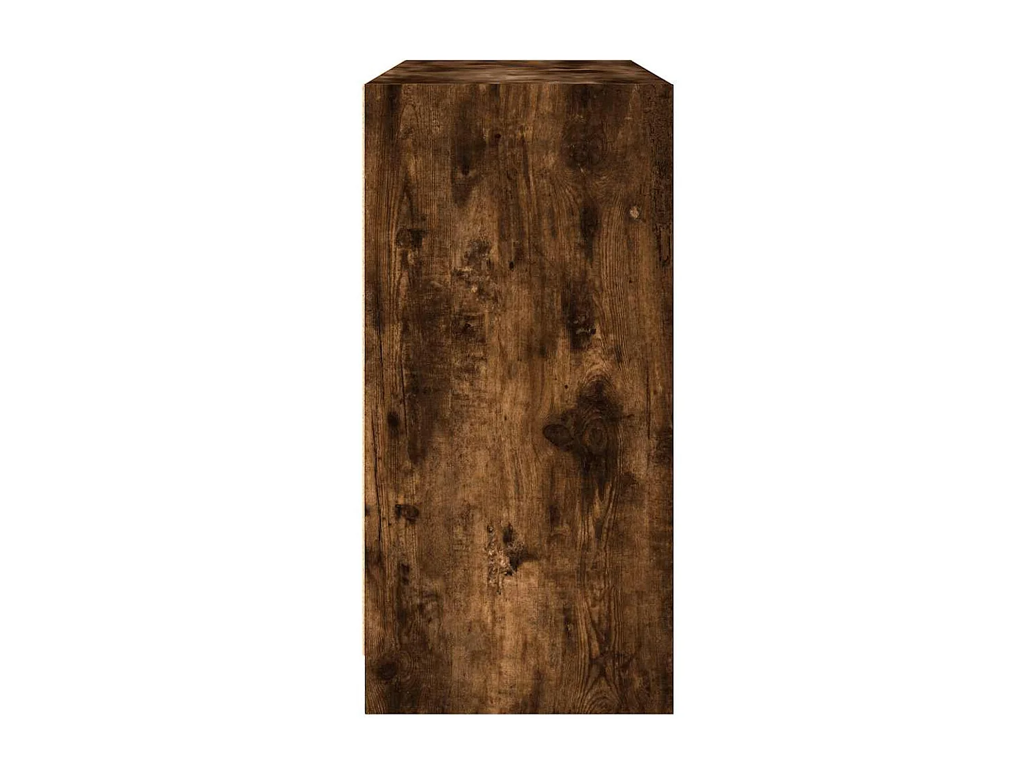 Buffet chêne fumé 102x37x75,5 cm bois d'ingénierie