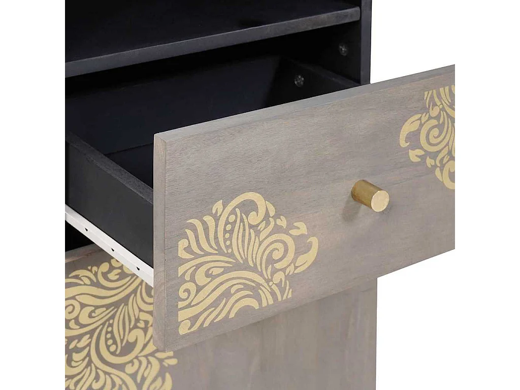 Buffet Cinzeto 38 x 33.5 x 160 cm Madeira de mangueira maciça