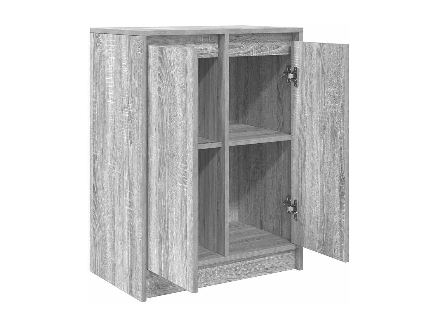 Buffet sonoma gris 57x34x76 cm bois d'ingénierie