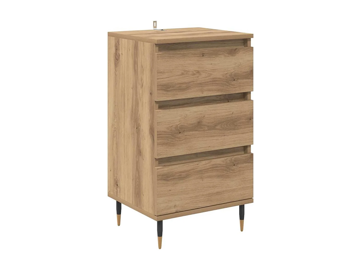 Buffet chêne artisanal 35 x 40 x 70 cm Bois d'ingénierie