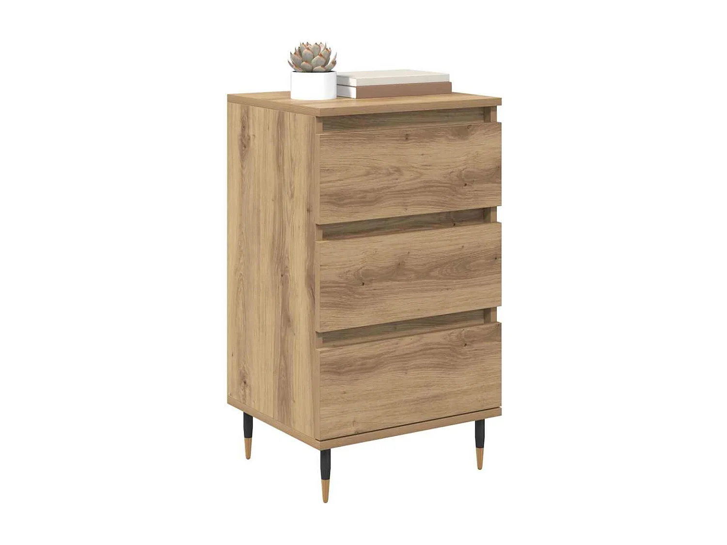 Buffet chêne artisanal 35 x 40 x 70 cm Bois d'ingénierie