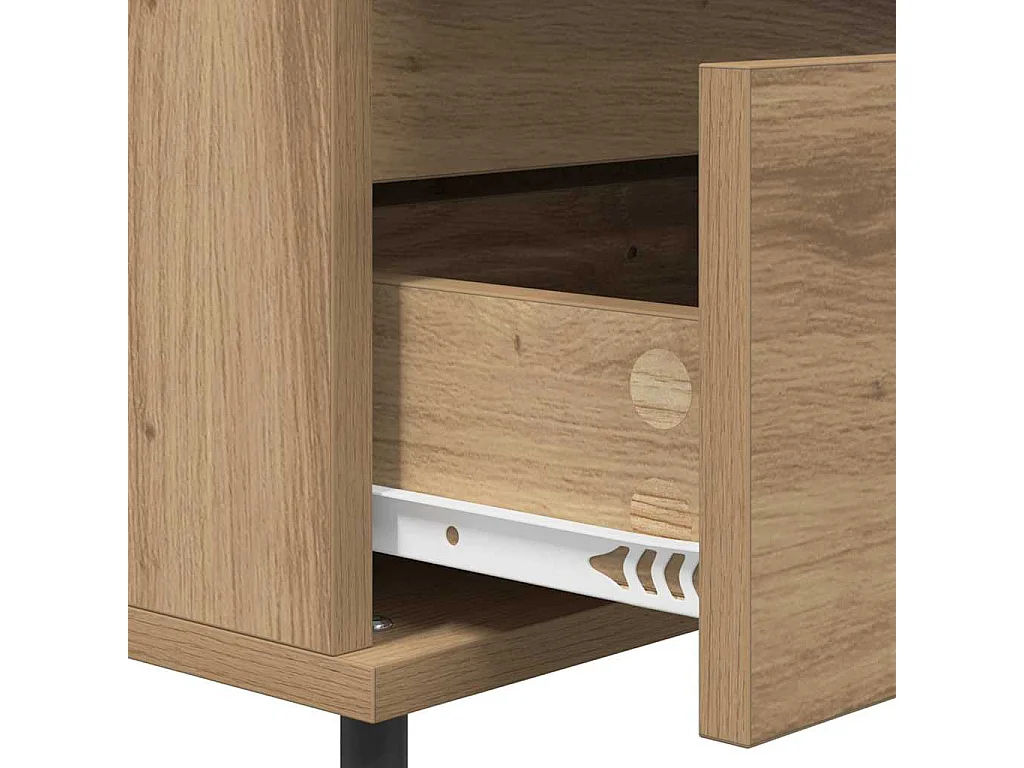 Buffet chêne artisanal 35 x 40 x 70 cm Bois d'ingénierie