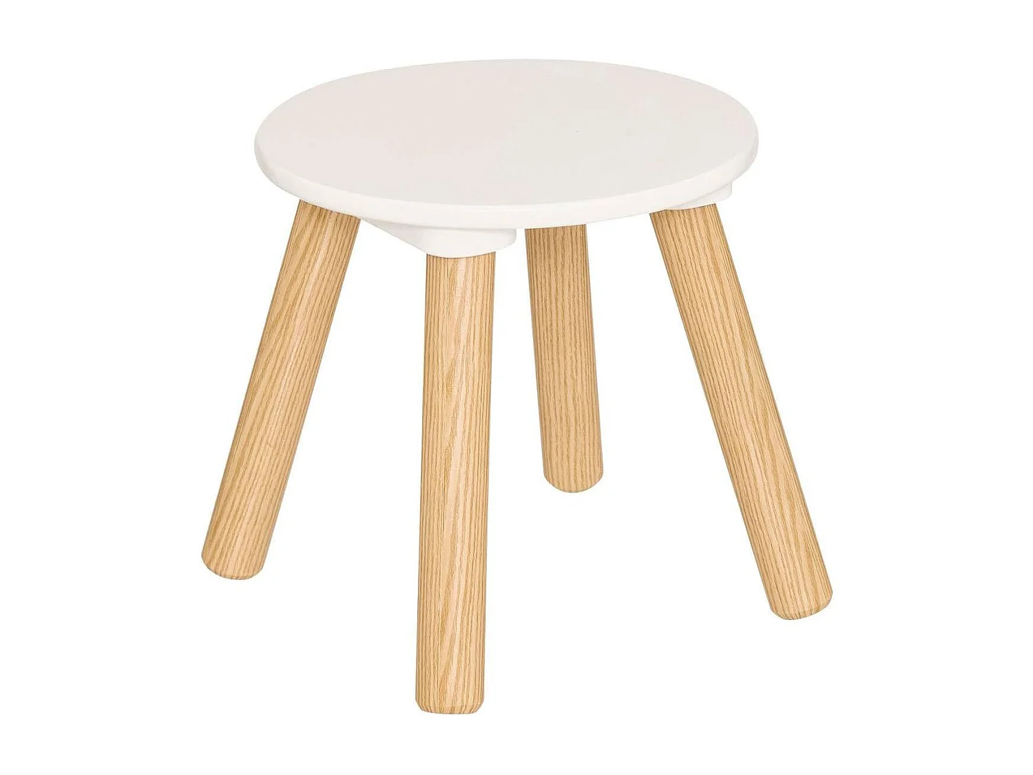Coiffeuse Enfant Avec Tabouret "Nomade" 89cm Blanc
