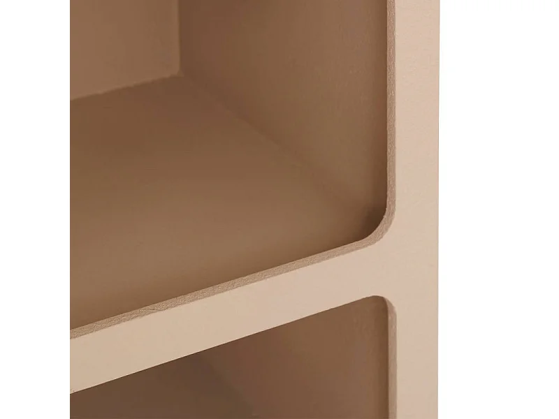 Table de Chevet Design "Soleya" 55cm Beige