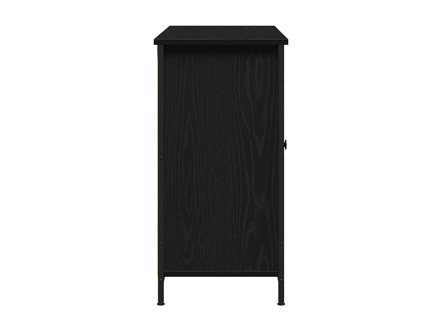 Buffet Chêne noir 100 x 35 x 70 cm Bois d'ingénierie