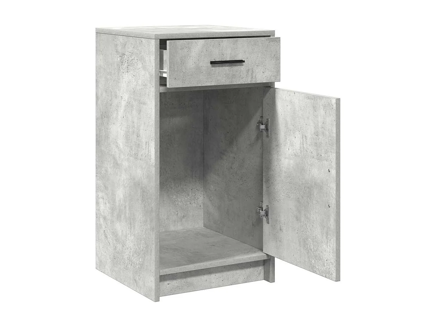 Buffet Gris béton 40 x 40.5 x 75 cm Bois d'ingénierie