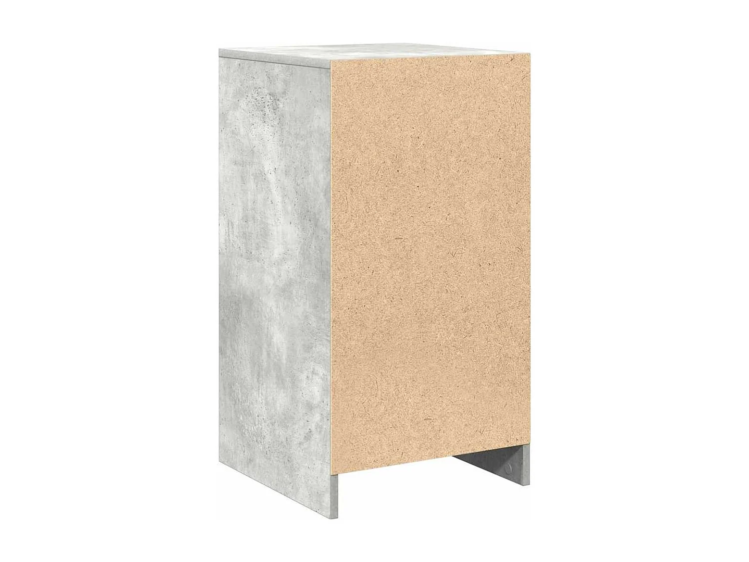 Buffet Gris béton 40 x 40.5 x 75 cm Bois d'ingénierie