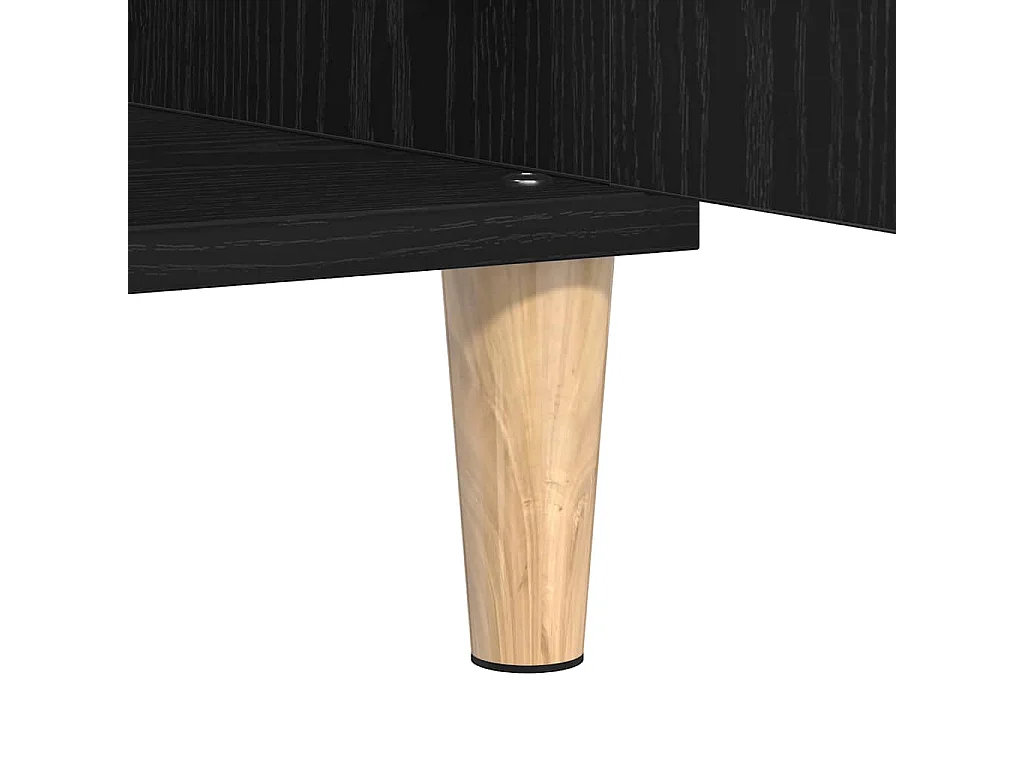 Buffet Noir 60 x 35 x 70 cm Bois d'ingénierie