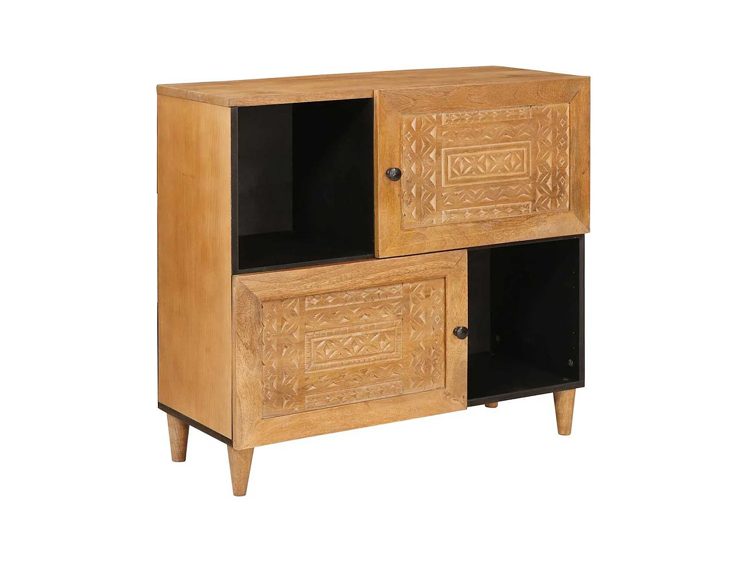 Buffet Marron clair 33,5 x 80 x 75 cm