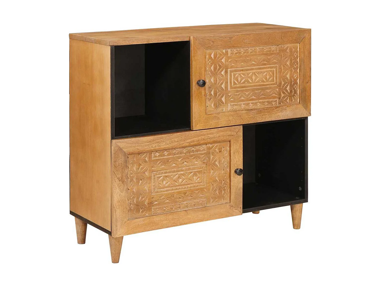 Buffet Marron clair 33,5 x 80 x 75 cm