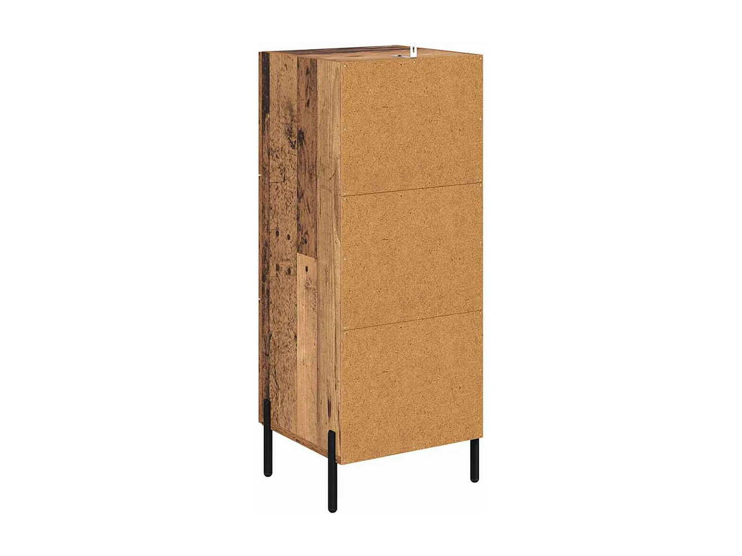 Buffet Bois ancien 34 x 34,5 x 90 cm Bois d'ingénierie