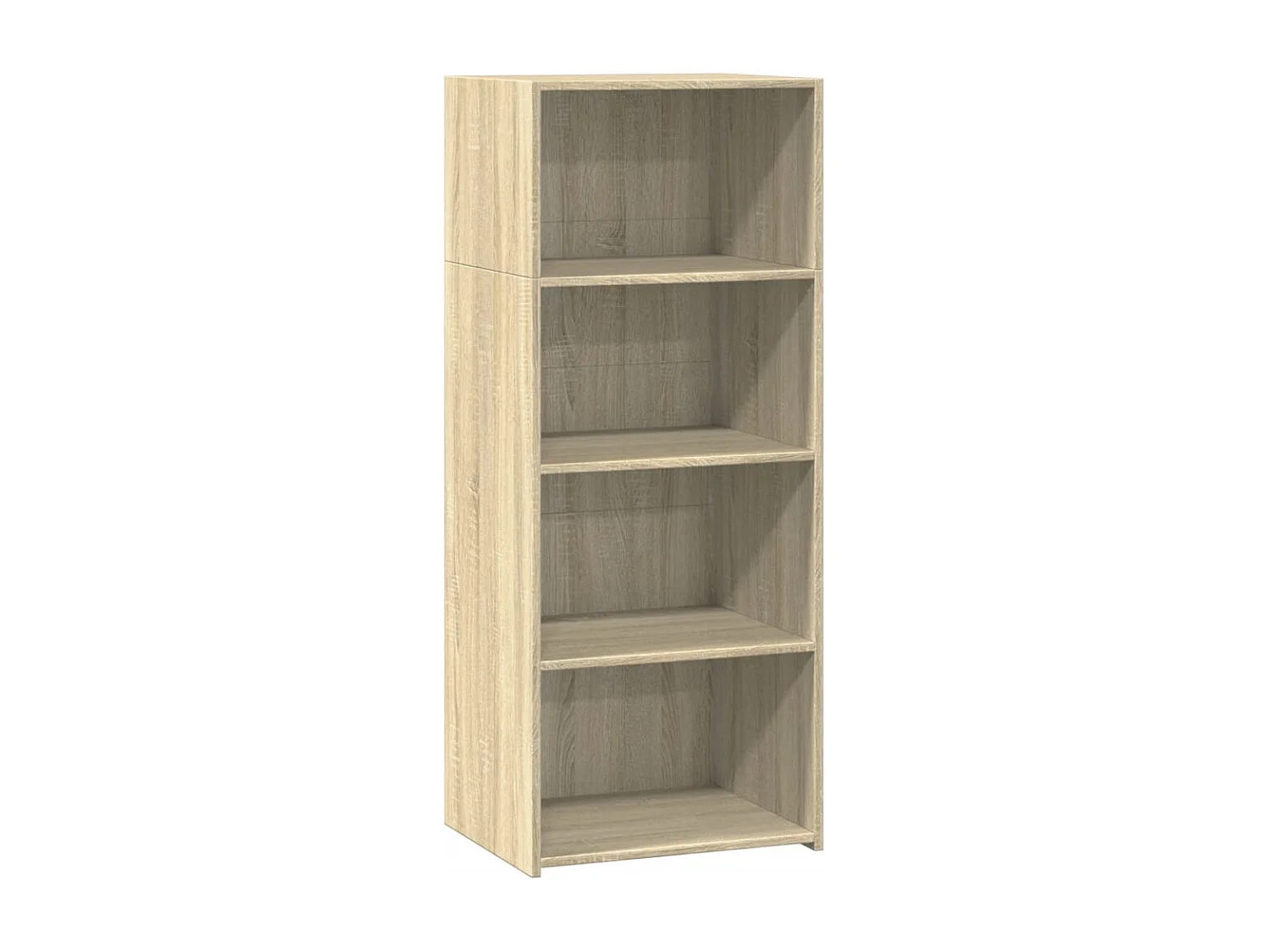 Buffet haut chêne sonoma 50x41x124 cm bois d'ingénierie