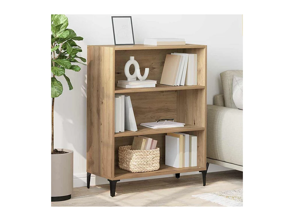 Buffet chêne artisanal 32,5 x 69,5 x 90 cm Bois d'ingénierie