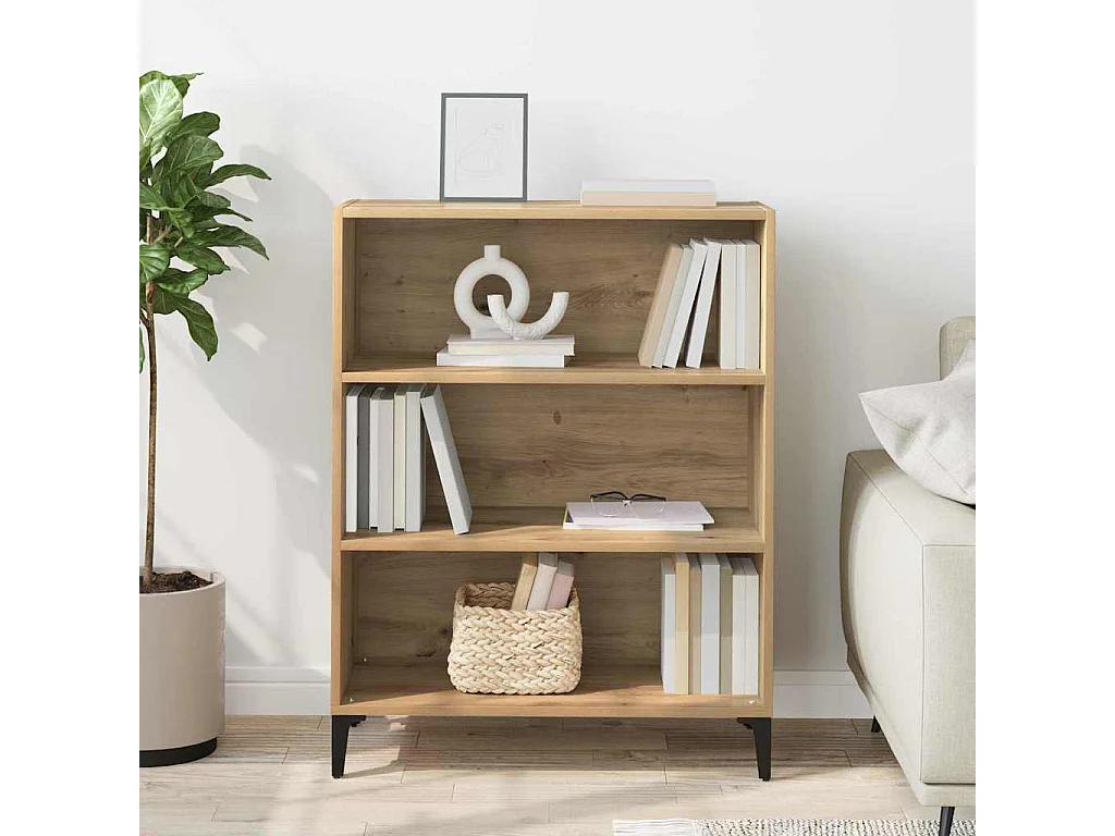 Buffet chêne artisanal 32,5 x 69,5 x 90 cm Bois d'ingénierie