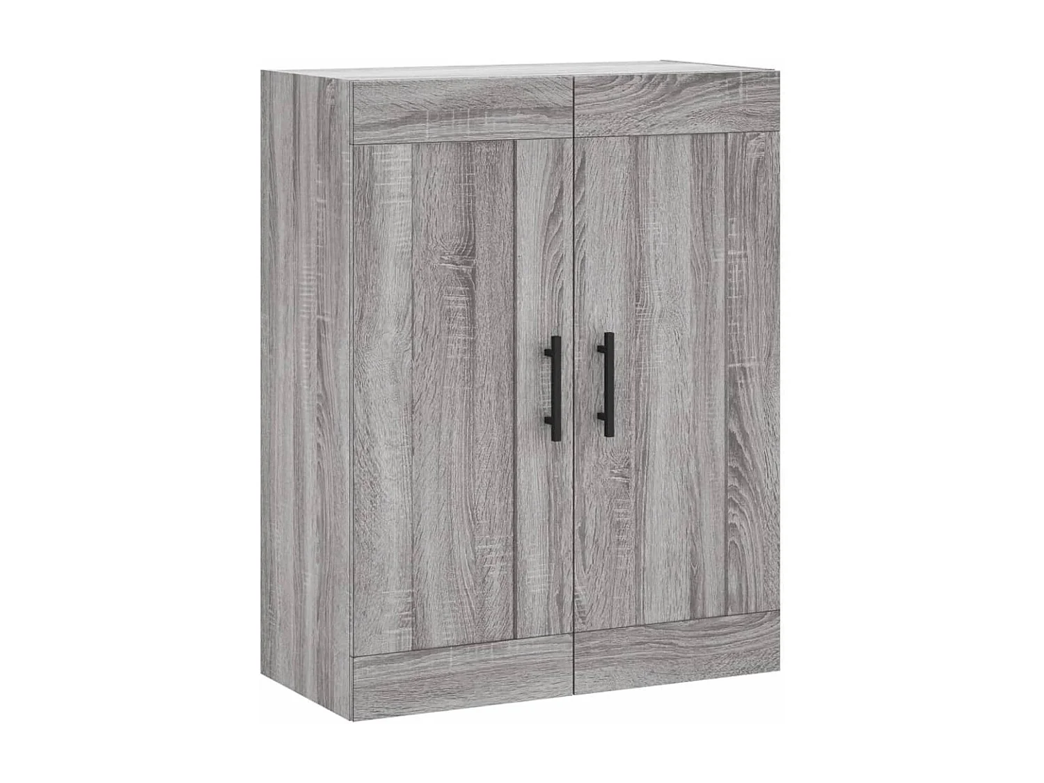 Armário alto 69,5x34x180 cm derivados de madeira sonoma cinza