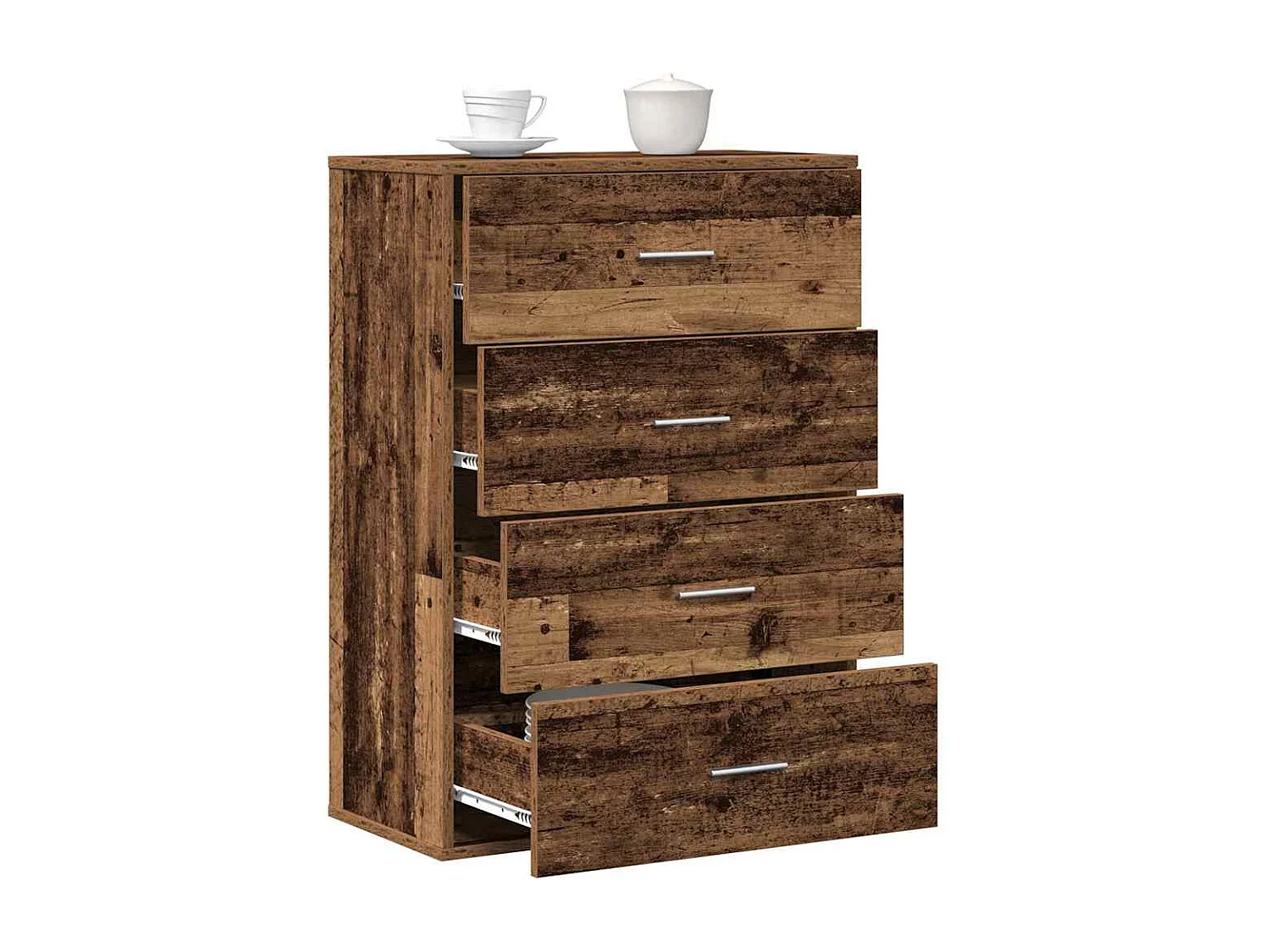 Buffet Bois ancien 60 x 31 x 84 cm Bois d'ingénierie