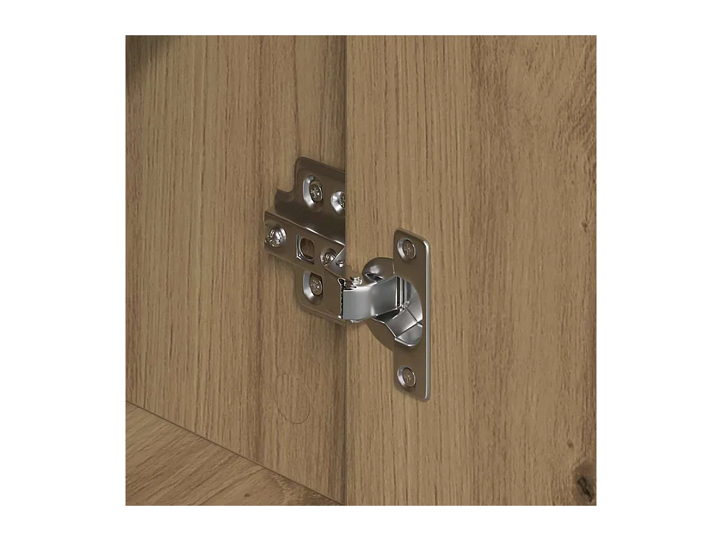 Vitrina Roble artisan 60 x 31 x 84 cm Madera contrachapada