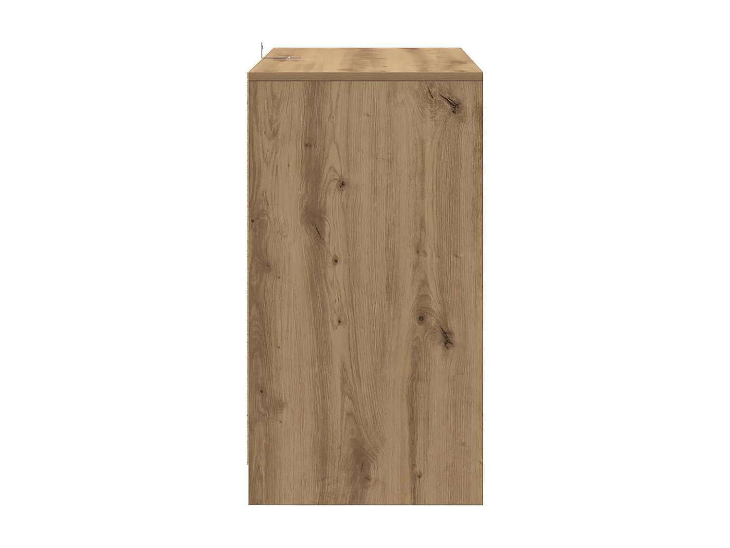 Buffet chêne artisanal 70x41x75 cm bois d'ingénierie