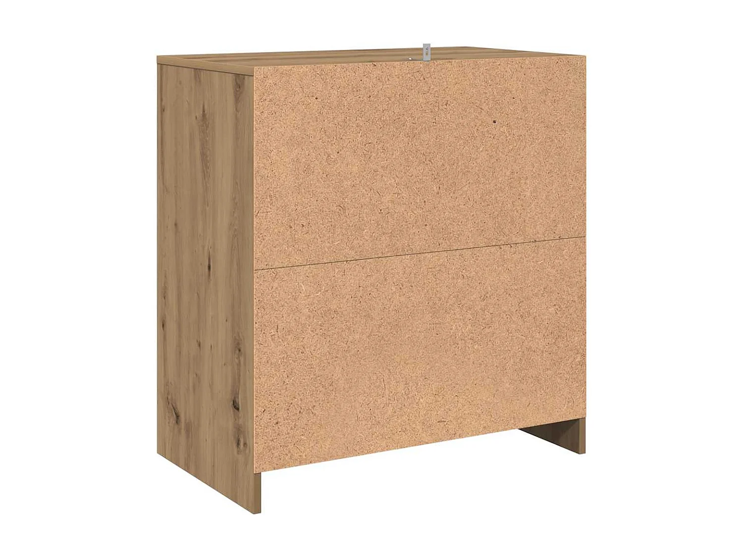 Buffet chêne artisanal 70x41x75 cm bois d'ingénierie