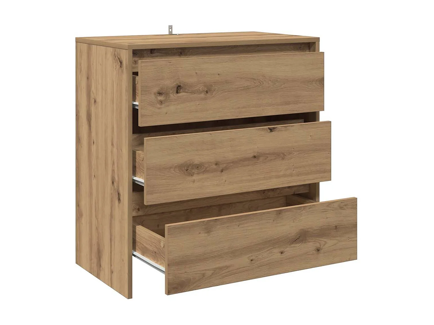 Aparador 70x41x75 cm derivados de madeira carvalho artisiano