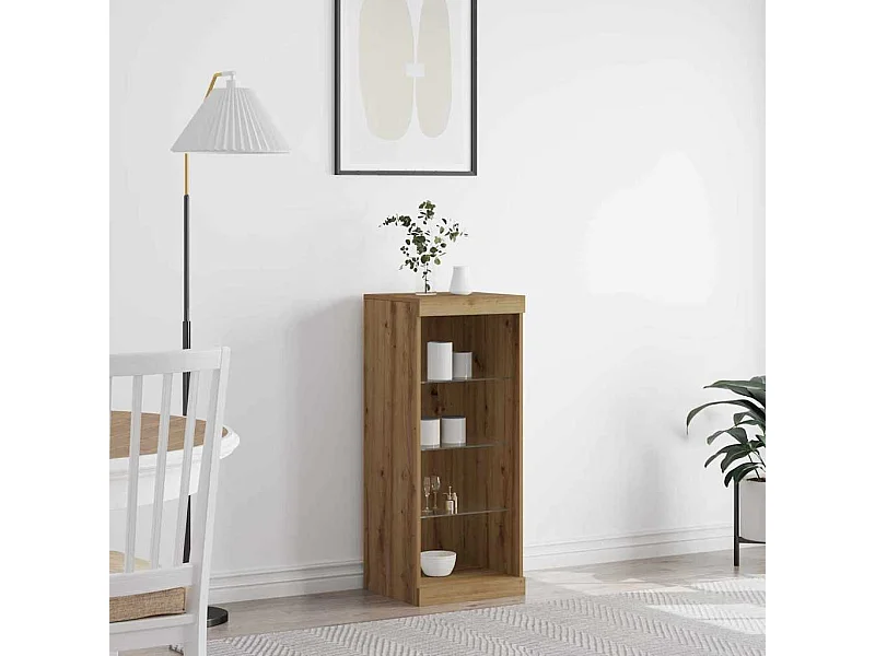 Buffet chêne artisanal 41 x 37 x 100 cm Bois d'ingénierie