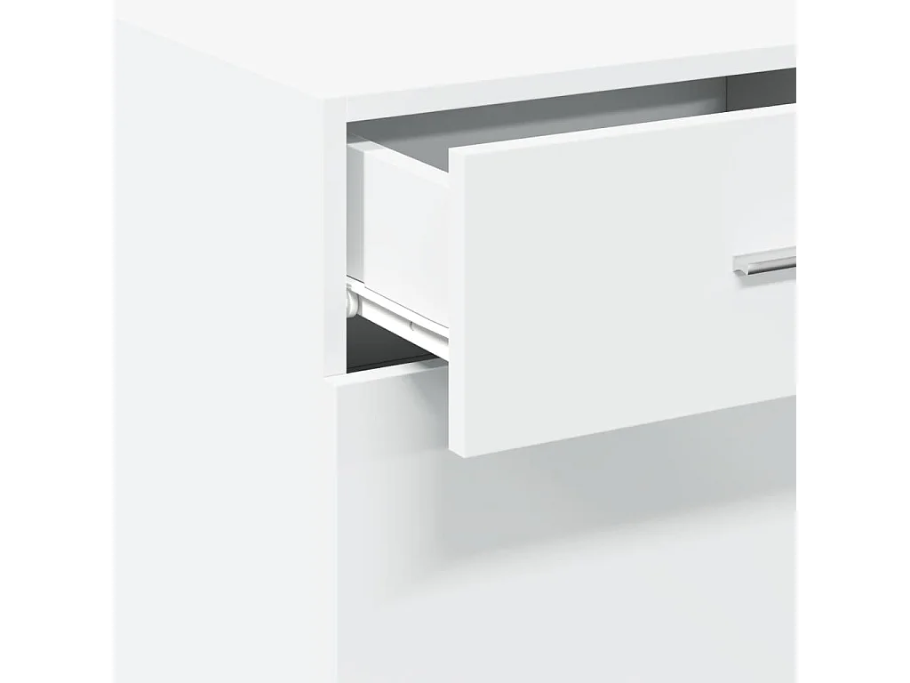 Buffet blanc 50x42,5x93 cm bois d'ingénierie