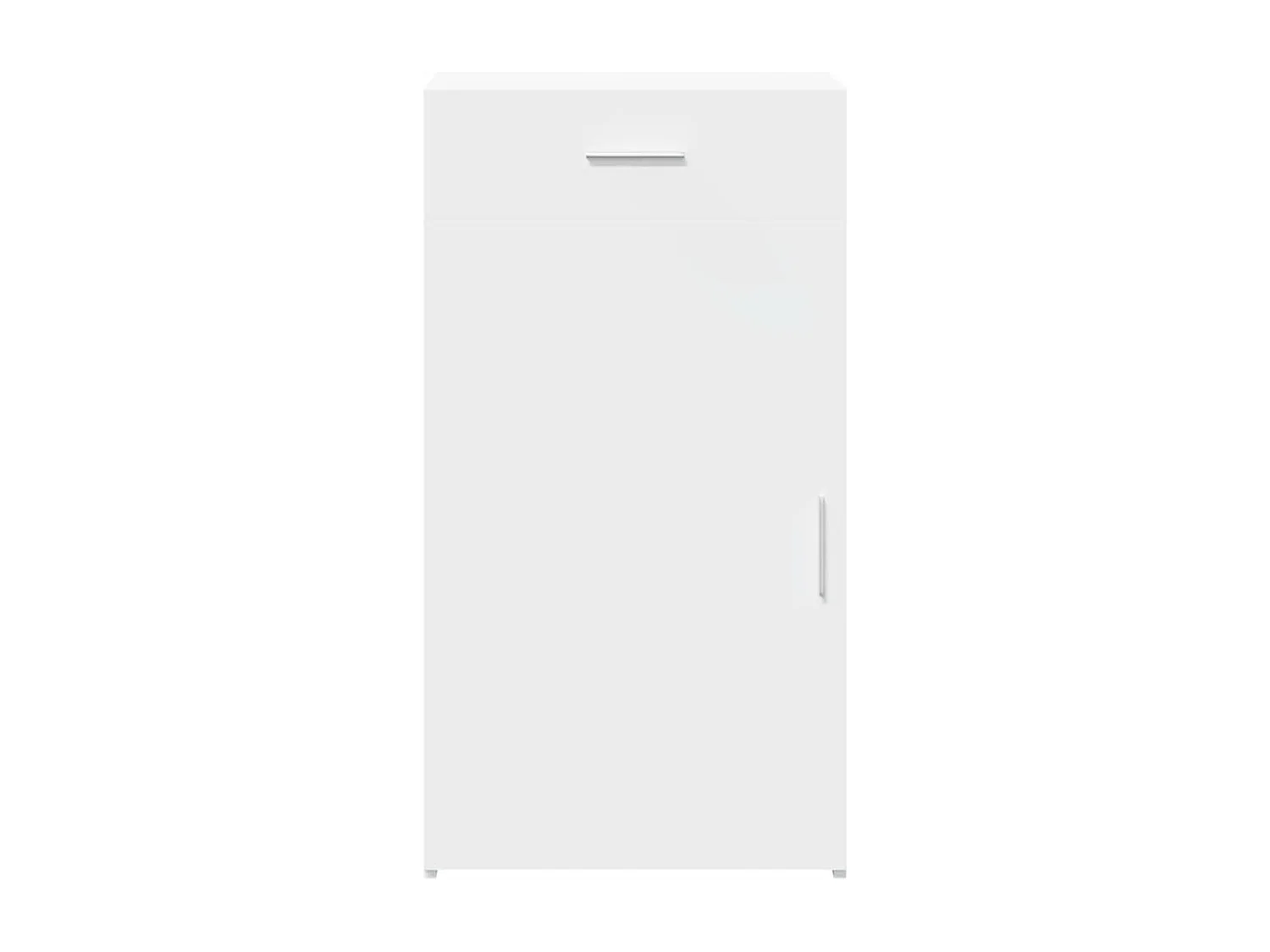 Buffet blanc 50x42,5x93 cm bois d'ingénierie