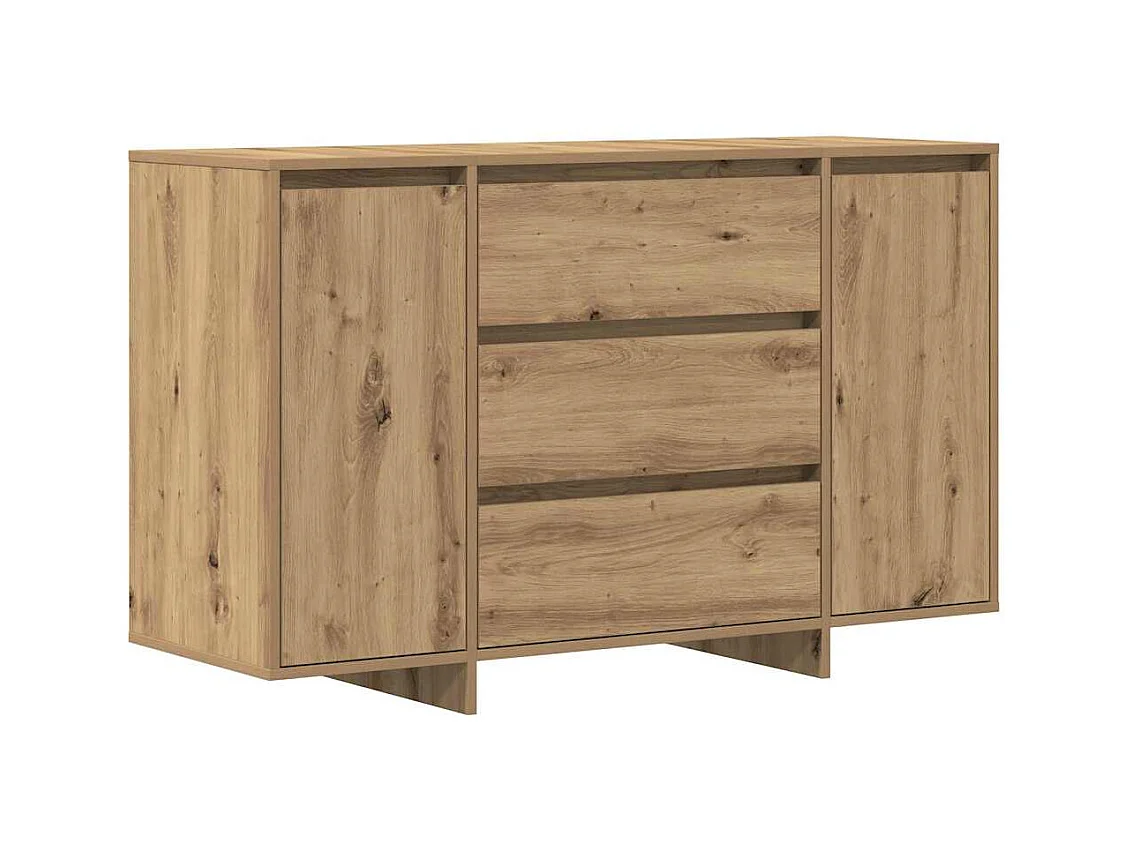 Buffet chêne artisanal 120 x 41 x 75 cm Bois d'ingénierie