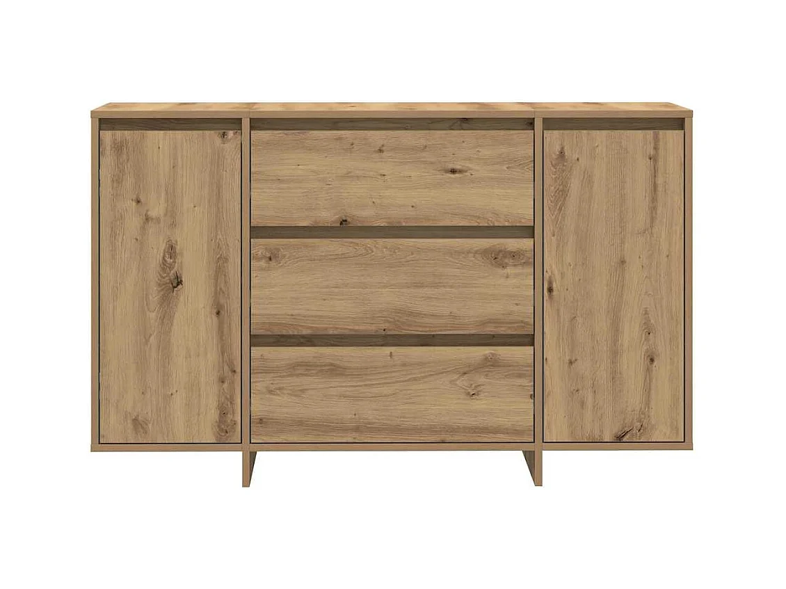 Buffet chêne artisanal 120 x 41 x 75 cm Bois d'ingénierie
