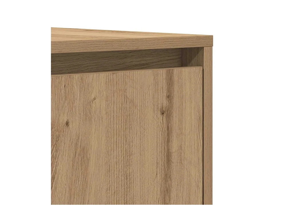 Buffet chêne artisanal 120 x 41 x 75 cm Bois d'ingénierie