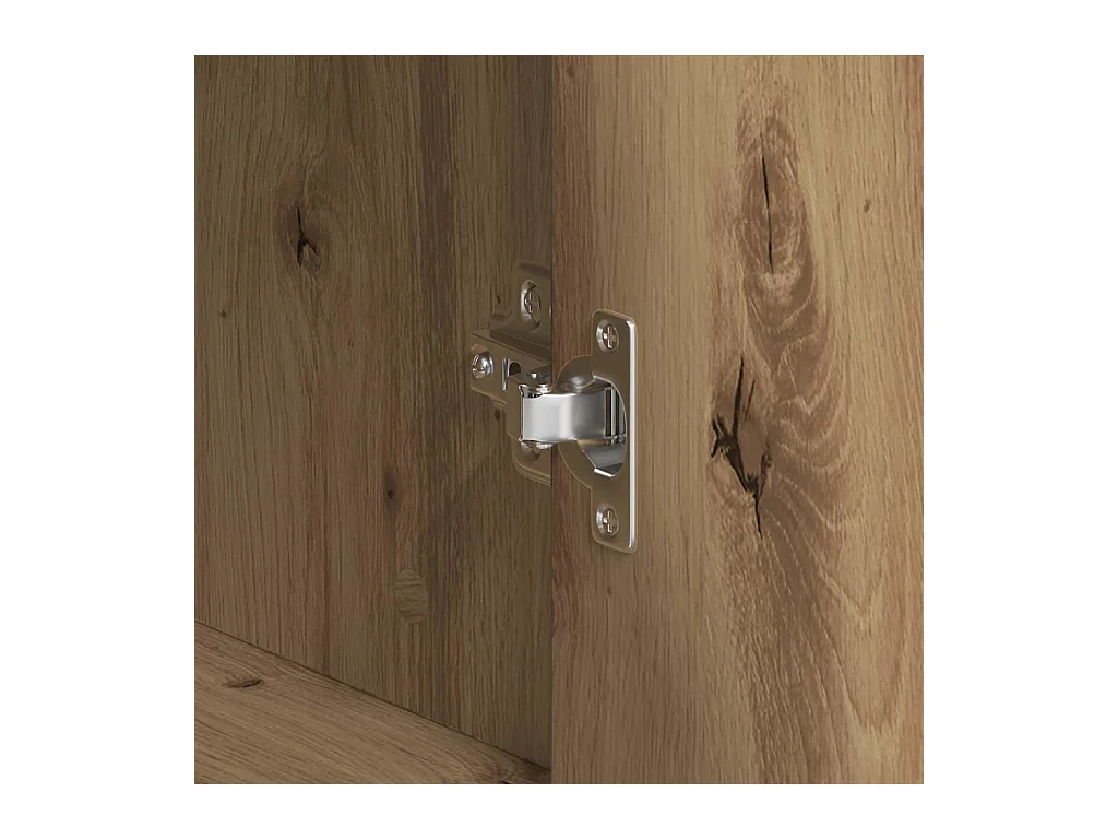 Buffet chêne artisanal 120 x 41 x 75 cm Bois d'ingénierie