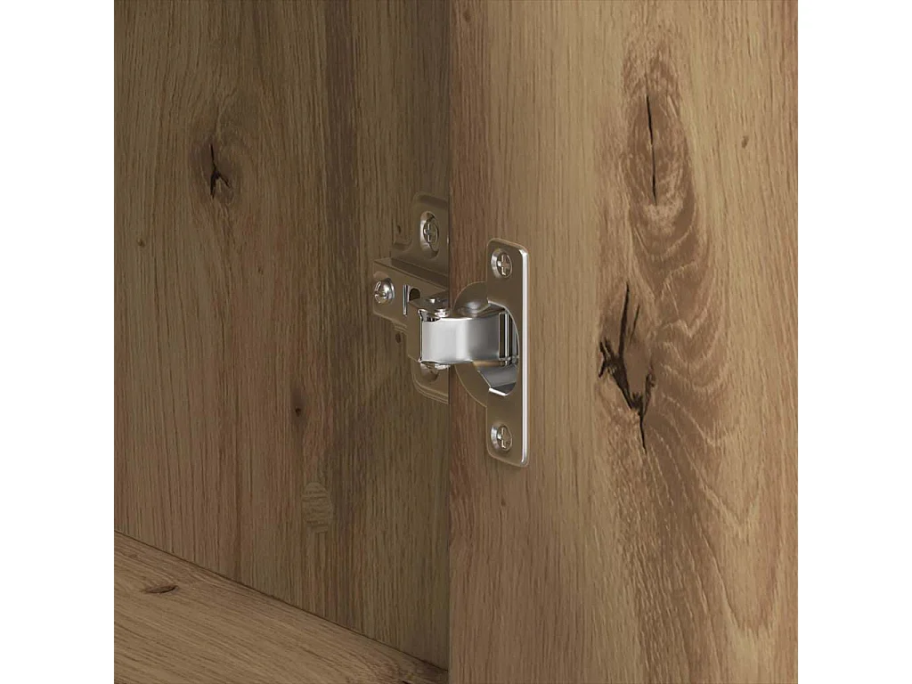 Buffet chêne artisanal 120 x 41 x 75 cm Bois d'ingénierie