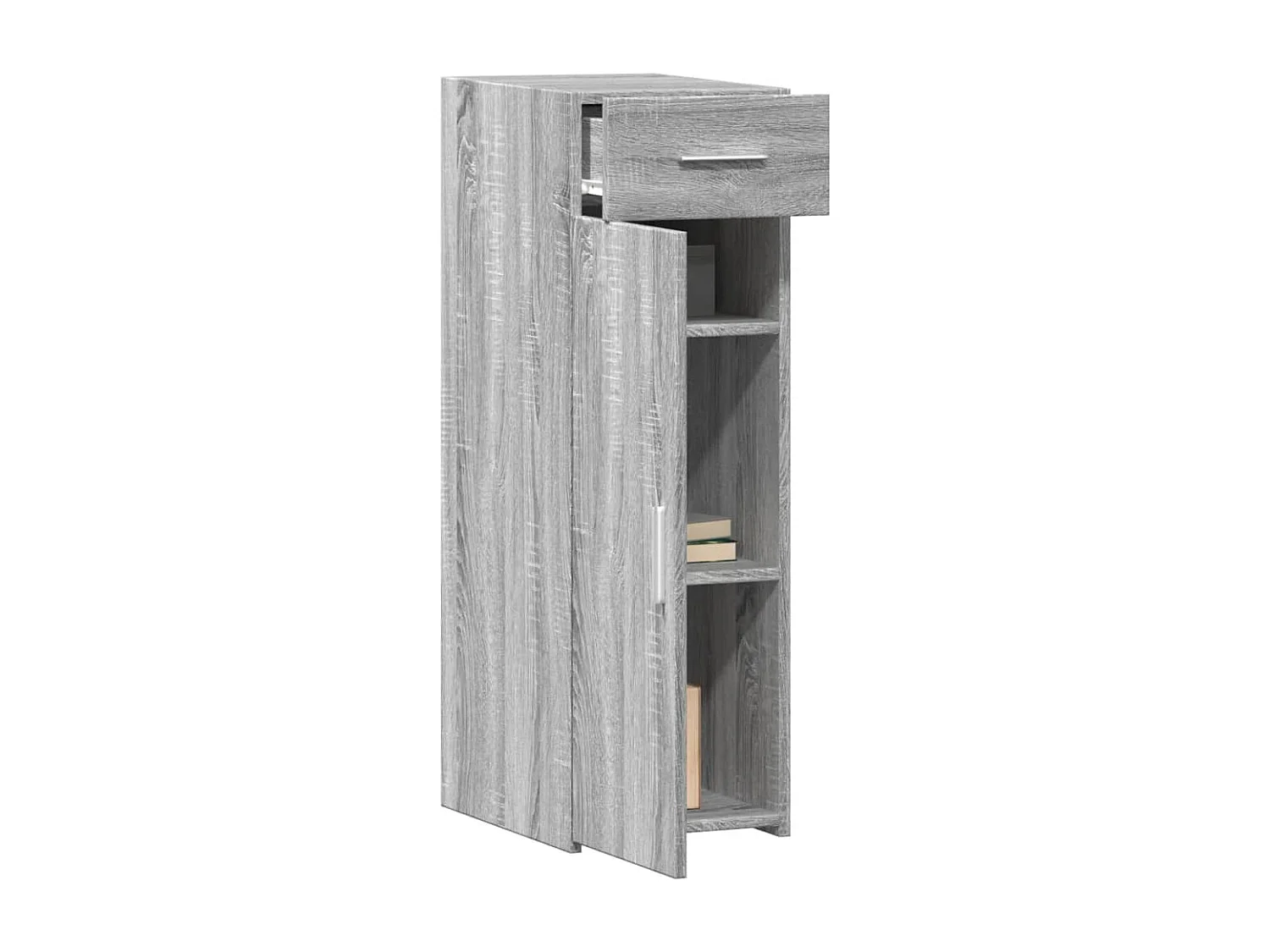 Buffet sonoma gris 30x42,5x93 cm bois d'ingénierie