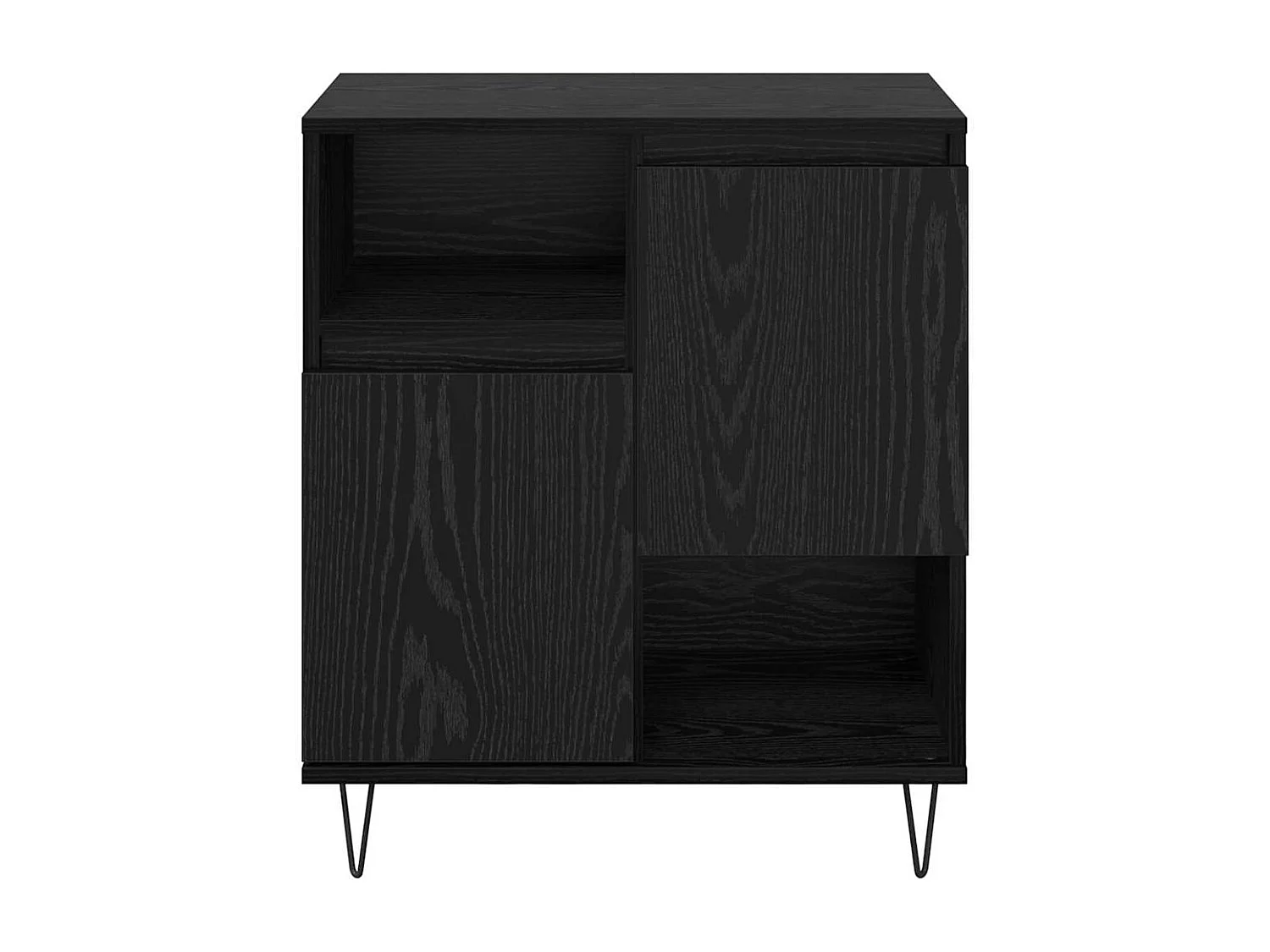 Buffets 2 pièces Chêne noir 120 x 35 x 70 cm Bois d'ingénierie