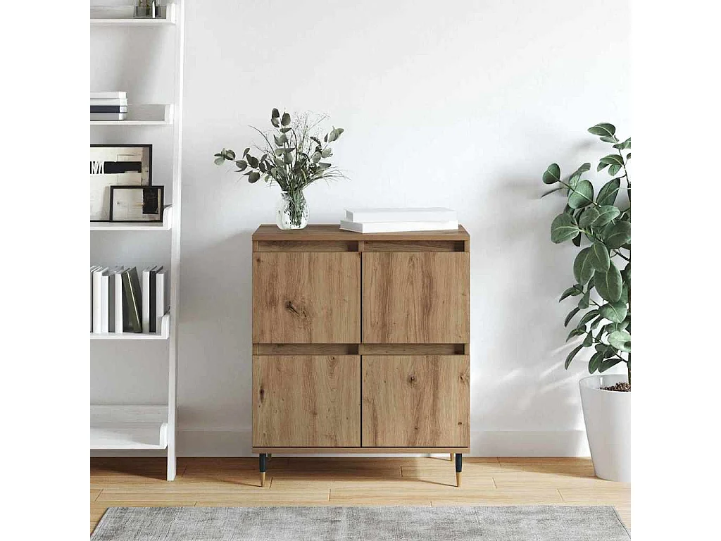 Buffet Marron 60 x 35 x 70 cm Bois d'ingénierie