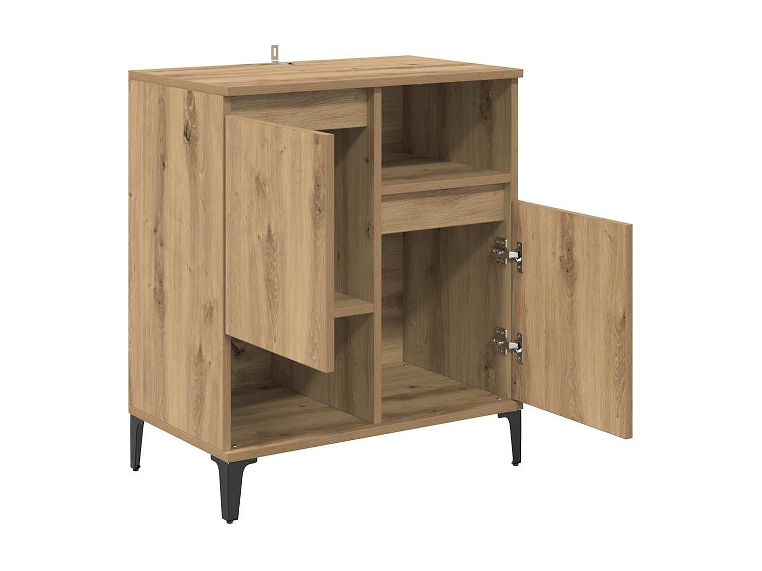 Buffet carvalho artisiano 60 x 35 x 70 cm Madeira processada