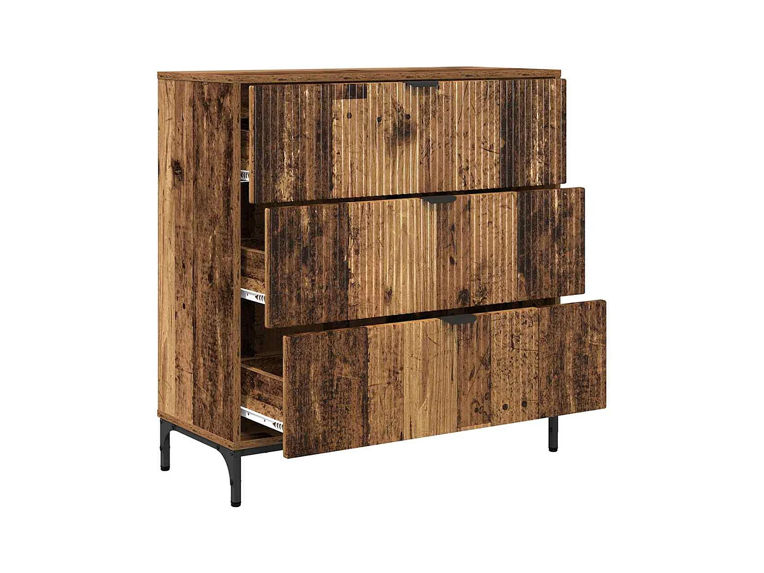 Buffet Bois ancien 79,5 x 33 x 82 cm Bois d'ingénierie