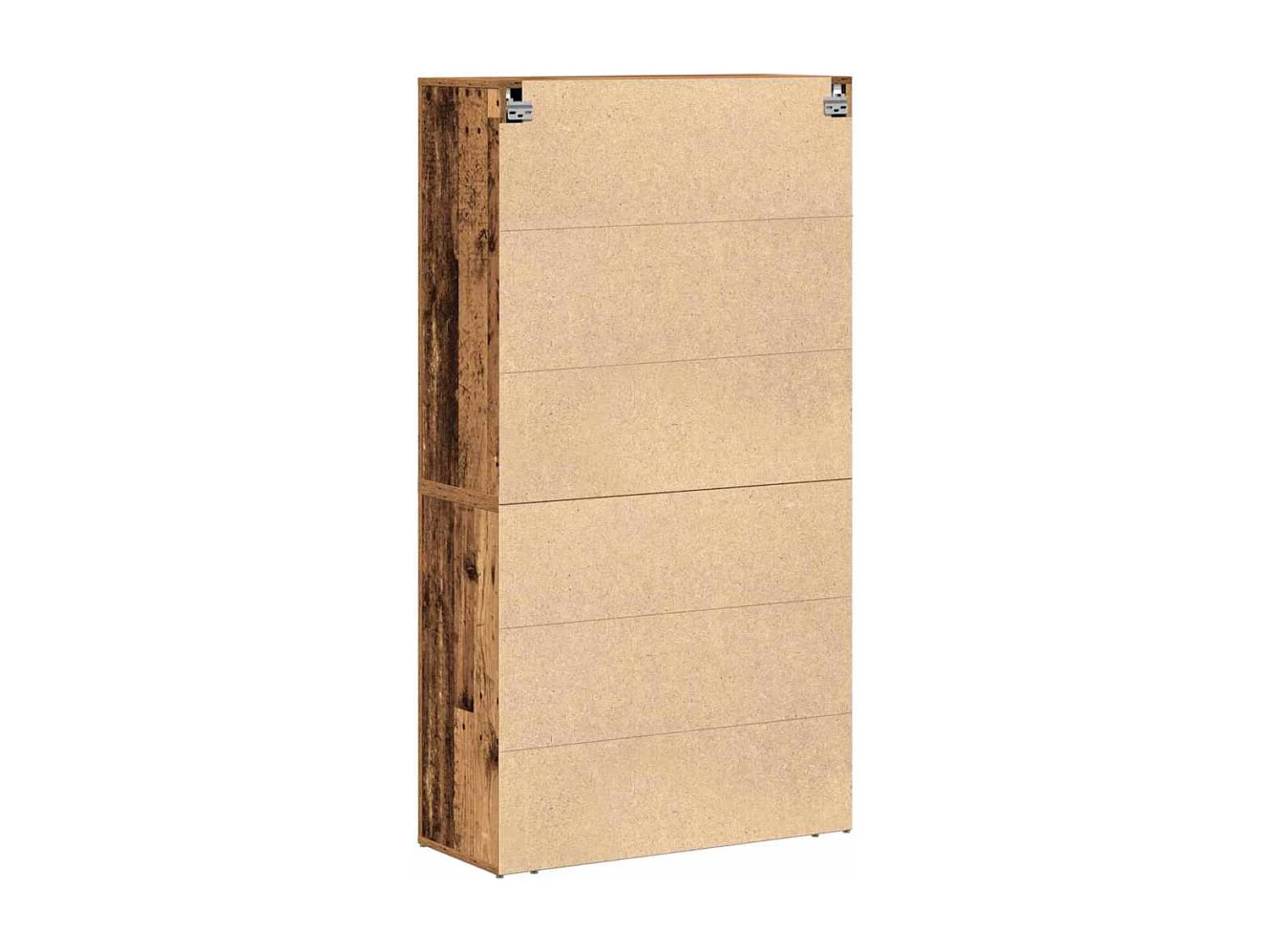 Hoge Kast met lade Oud hout 80 x 33 x 150 cm Bewerkt hout