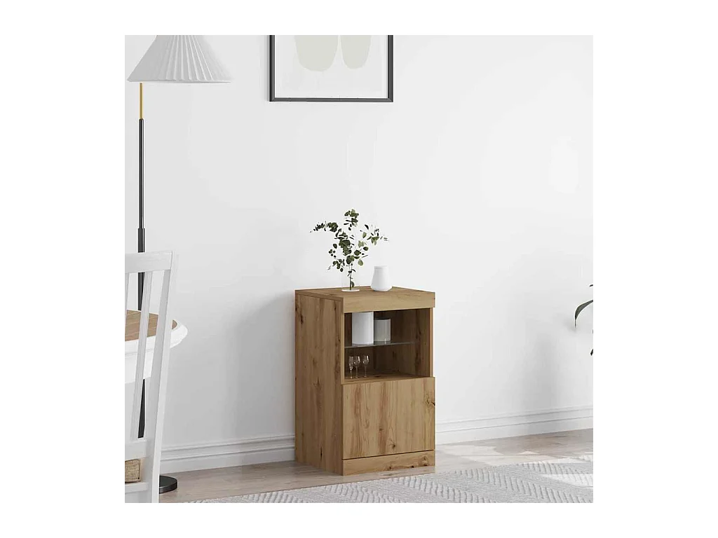 Buffet chêne artisanal 41 x 37 x 67 cm Bois d'ingénierie