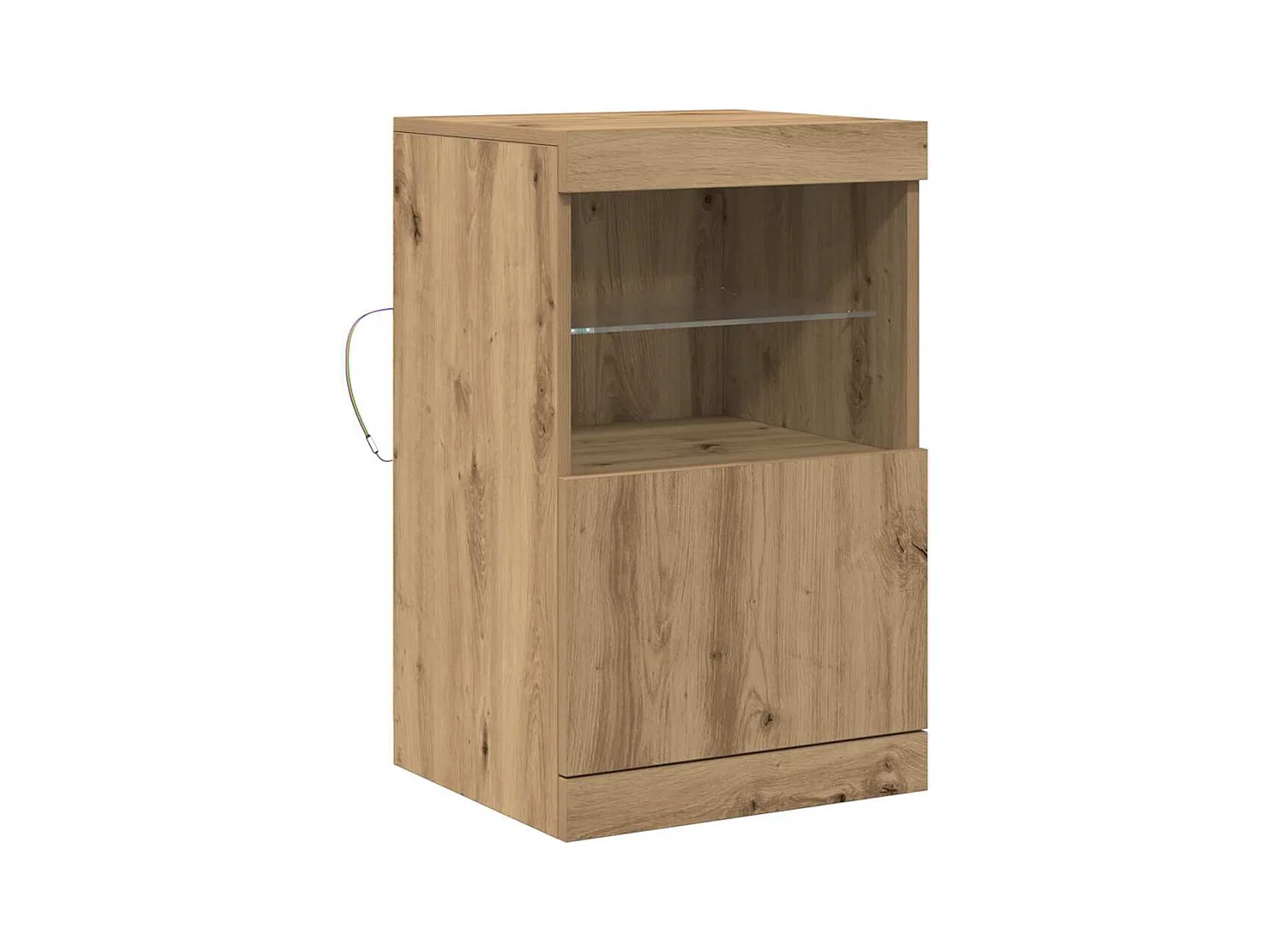 Buffet chêne artisanal 41 x 37 x 67 cm Bois d'ingénierie